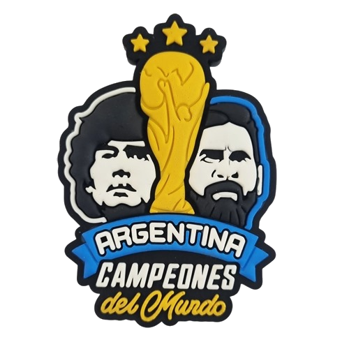 Ímã Argentina Maradona e Messi